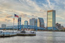 City of Jacksonville downtown skyline
