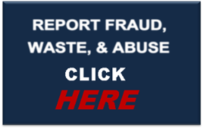 Report fraud, waste and abuse Report fraud, waste and abuse