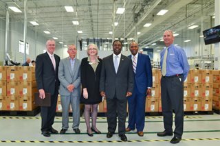 Global Cities announcement with Mayor Brown and City Council Member Doyle Carter