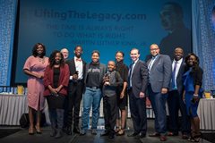 Attendees at MLK Breakfast