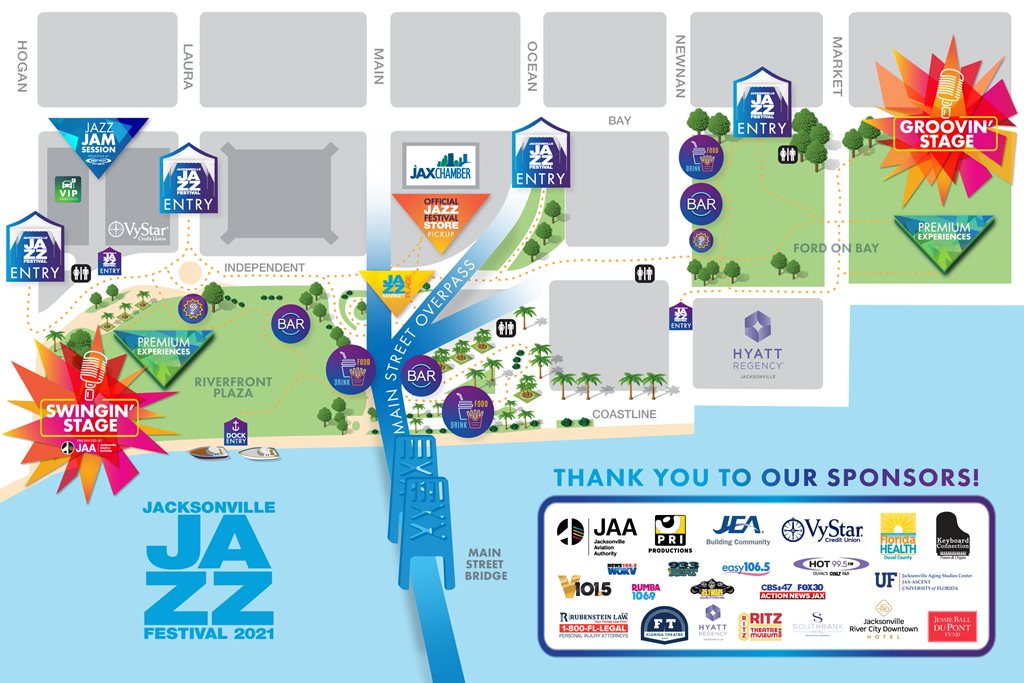 Jacksonville.gov 2021 Jacksonville Jazz Festival Reveals 40th