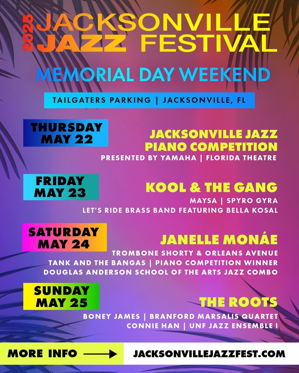 Jazz Fest Artist Lineup