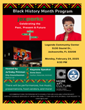 black, red, green and yellow colored flyer with councilwoman ju'coby pittman's picture