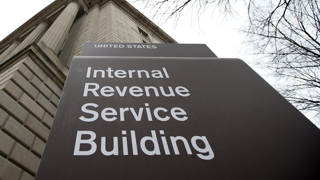 IRS building sign