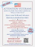 FIRST ANNUAL WILLS FOR VETS