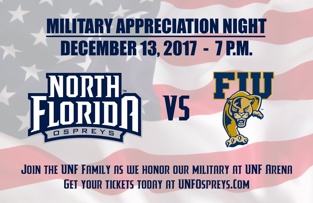 military appreciation flyer