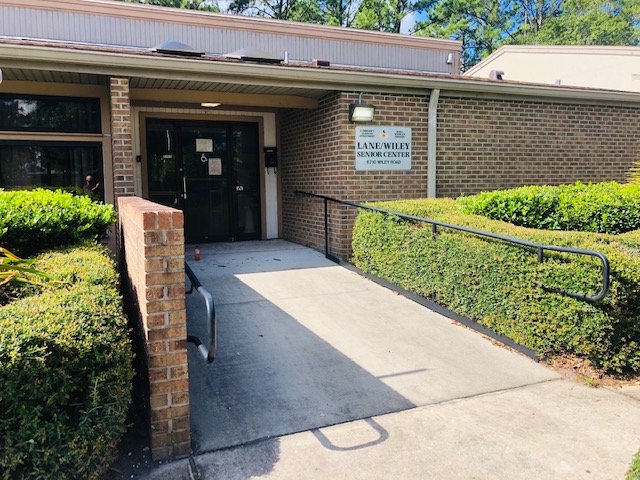 Outside view of the Lane/Wiley Senior Center