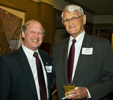 Former Mayor Ed Austin and Dick Cohee