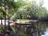 Thomas Creek canoe launch