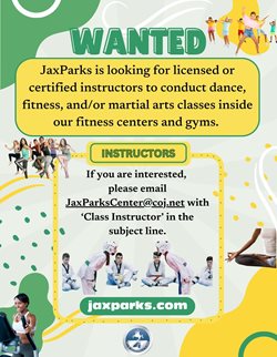 wanted ad for certified dance, fitness and martial arts instructors