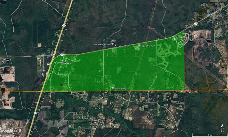 An area extending west of Maxville between Normandy and the County Line