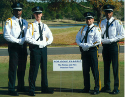 JSO Honor Guard at FOP Golf classic